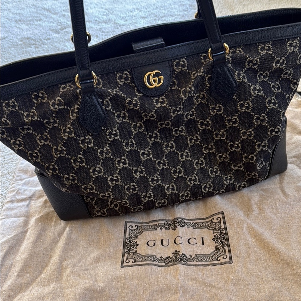 Gucci Black Tote Bag